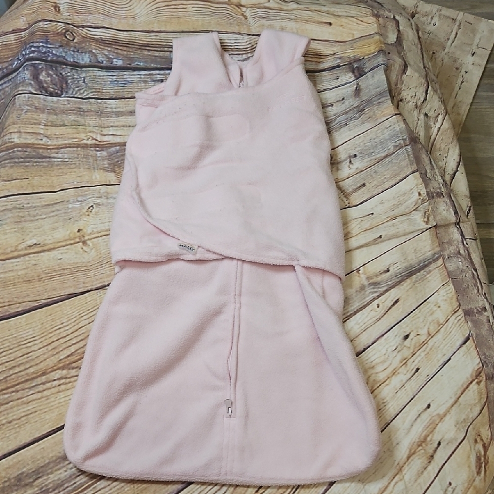 🔥Halo Fleece Back Is Best Sleep Sack Pink Size Small